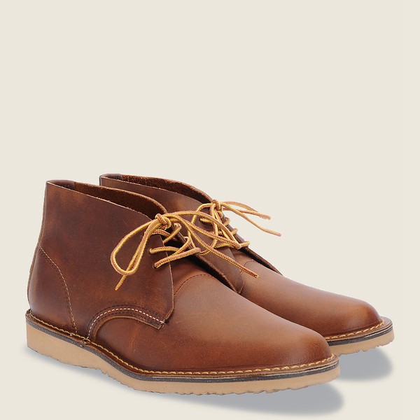 Zapatos Red Wing Heritage Hombre Marrom - Weekender - Chukkar Rough & Tough Cuero - 354-TLCDBM